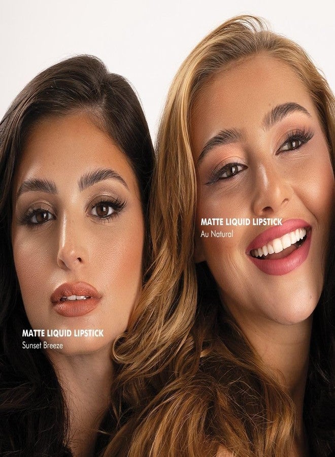 FARMASi Make Up Matte Liquid Lipstick, Long-Lasting and Ultra-comfortable, High-Impact, Lightweight, Organic, Pure Pigments 0.14 fl.oz (Sun Breeze) - Image 2